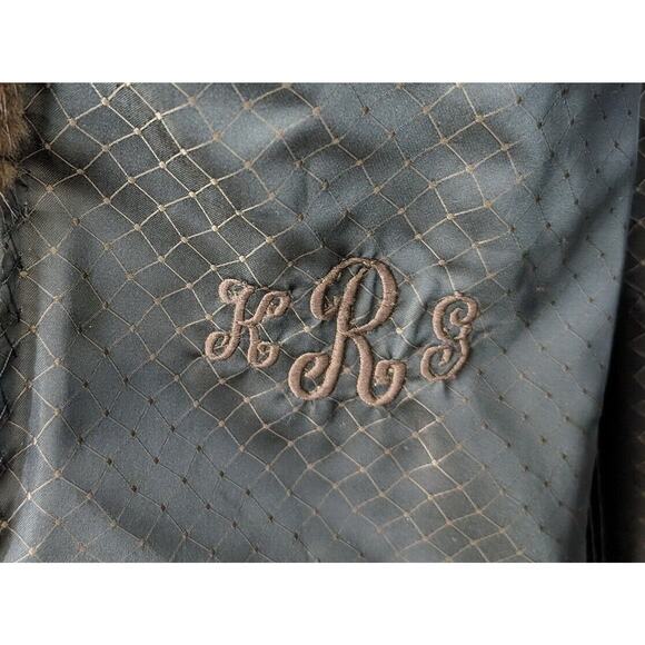 Vintage Mink Coat Balenciaga Full Length Long Brown Misses Size Large - Picture 7 of 15